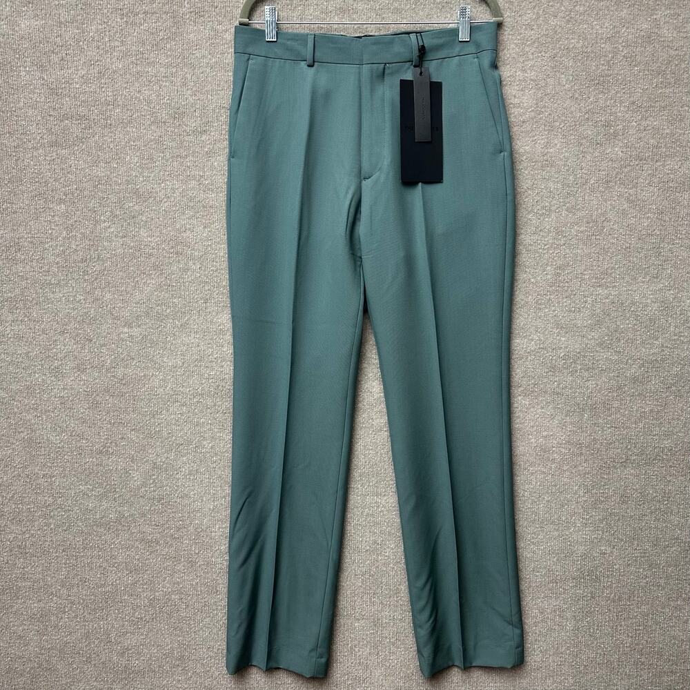 The Kooples Sage Green Tailored Wool Suit Pants Trousers FR 46 Men’s 31x32 NEW